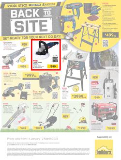 Builders : Ryobi (14 January - 02 March 2025), page 1