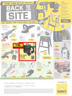 Builders : Ryobi (14 January - 02 March 2025), page 1