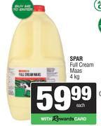 Spar Full Cream Maas-4kg