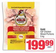 Goldi IQF Chicken Mixed Portions-5kg Each