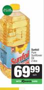 Sunfoil Pure Sunflower Oil-2Ltr
