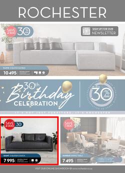 Rochester : 30th Birthday Celebration (19 August - 22 September 2024), page 1
