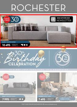 Rochester : 30th Birthday Celebration (19 August - 22 September 2024), page 1
