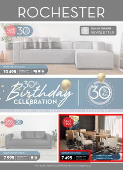 Rochester : 30th Birthday Celebration (19 August - 22 September 2024), page 1