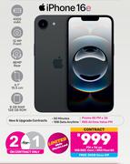 2 x Apple iPhone 16E-On 1GB Red Core + Red Flexi 85