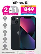 2 x Apple iPhone 13-On 1GB Red Core + Red Flexi 85