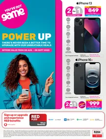 Game Cellular : Power Up (08 August - 08 September 2025)