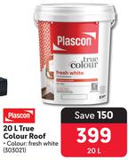 Plascon True Colour Roof-20Ltr