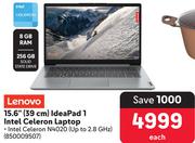 Lenovo 15.6" (39cm) Ideapad 1 Intel Celeron Laptop