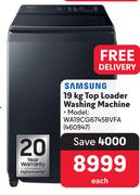 Samsung 19Kg Top Loader Washing Machine WA19CG6745BVFA
