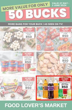 Food Lover's Market : More Value For Only 50 Bucks (27 May - 02 June 2024), page 1