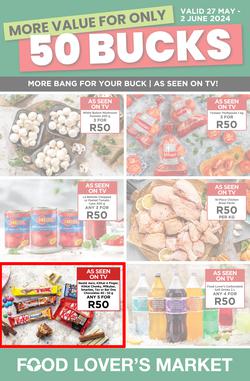 Food Lover's Market : More Value For Only 50 Bucks (27 May - 02 June 2024), page 1