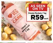 Potato Pockets-7kg Each