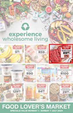 Food Lover's Market : Experience Wholesome Living (01 July - 07 July 2024), page 1