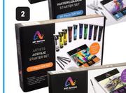 Kenzel 17-Piece Art Nation Acrylic Set 850016525-Each