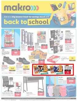 Makro : Back To School (08 December - 31 January 2025), page 1