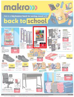 Makro : Back To School (08 December - 31 January 2025), page 1
