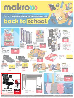 Makro : Back To School (08 December - 31 January 2025), page 1