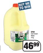 Spar Full Cream Maas-4kg