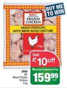 Spar IQF Mixed Chicken Portions-5kg Each