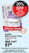 Epi-Max Baby & Junior Cream 400g Plus 100g
