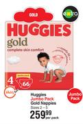 Huggies Jumbo Pack Gold Nappies Sizes 2-5-Per Pack