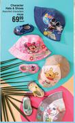 Character Hats & Shoes Assorted Characters-Each