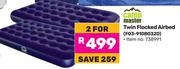 Camp Master Twin Flocked Airbed F03-910B032D-For 2