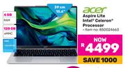 Acer 15.6"(39cm) Aspire Lite Intel® Celeron® Processor