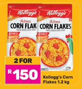  Kellogg's Corn Flakes-For 2 x 1.2kg