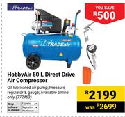 Tradeair Hobby Air 50L Direct Drive Air Compressor