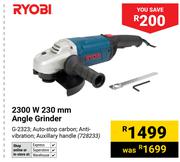 Ryobi 2300W 230mm Angle Grinder