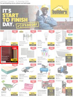 Builders Western Cape : It's Start to Finish Day (07 October - 31 December 2025), page 1