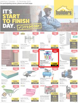Builders Western Cape : It's Start to Finish Day (07 October - 31 December 2025), page 1