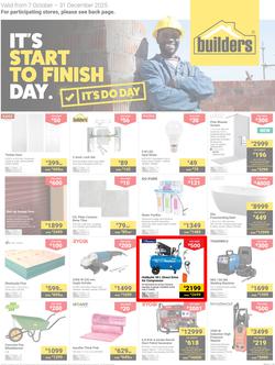 Builders Western Cape : It's Start to Finish Day (07 October - 31 December 2025), page 1