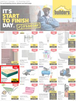 Builders Western Cape : It's Start to Finish Day (07 October - 31 December 2025), page 1