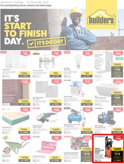 Builders Western Cape : It's Start to Finish Day (07 October - 31 December 2025), page 1
