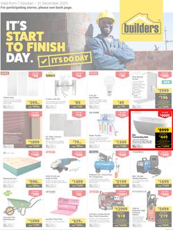 Builders Western Cape : It's Start to Finish Day (07 October - 31 December 2025), page 1