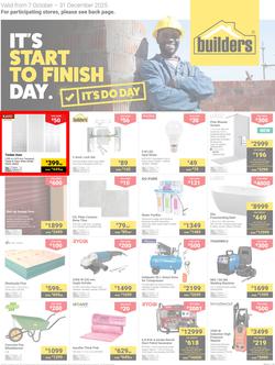 Builders Western Cape : It's Start to Finish Day (07 October - 31 December 2025), page 1