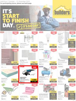Builders Western Cape : It's Start to Finish Day (07 October - 31 December 2025), page 1