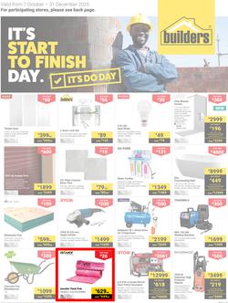 Builders Western Cape : It's Start to Finish Day (07 October - 31 December 2025), page 1