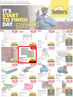 Builders Western Cape : It's Start to Finish Day (07 October - 31 December 2025), page 1