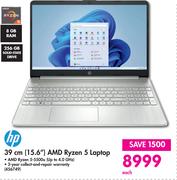 HP 39cm(15.6") AMD Ryzen 5 Laptop 456749-Each