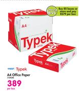 Typek A4 Office Paper 80 Boxes-Per Box