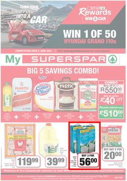 SUPERSPAR COUNTRY EASTERN CAPE : My Superspar (20 April - 2 May 2021) Valid In Cofimvaba, Daku, Engcobo, Kwantu, Ndu, New Brighton, Zonke, Georgious, page 1