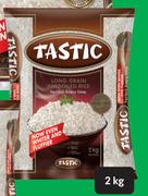 Tastic Long Grain Parboiled White Rice-10 x 2Kg