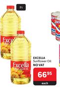 Excella Sunflower Oil-2L Each