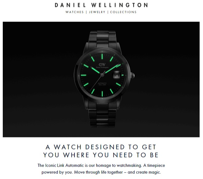mængde af salg Nedgang kedel Daniel Wellington : Discover Our New Automatic Watch (Request Valid Dates  From Retailer) — m.guzzle.co.za