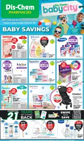 Dis-Chem : Baby Savings (17 October - 10 November 2024)