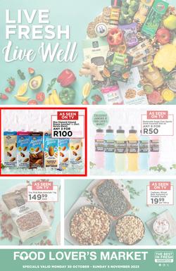 Food Lover's Market Eastern Cape : Live Fresh, Live Well (30 October - 05 November 2023), page 1